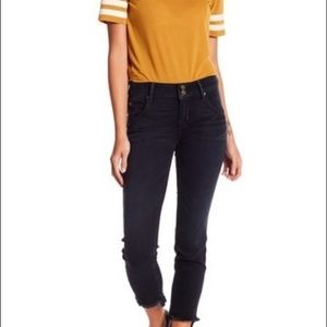 Hudson Cat Midrise Skinny with Step Hem Sz 26